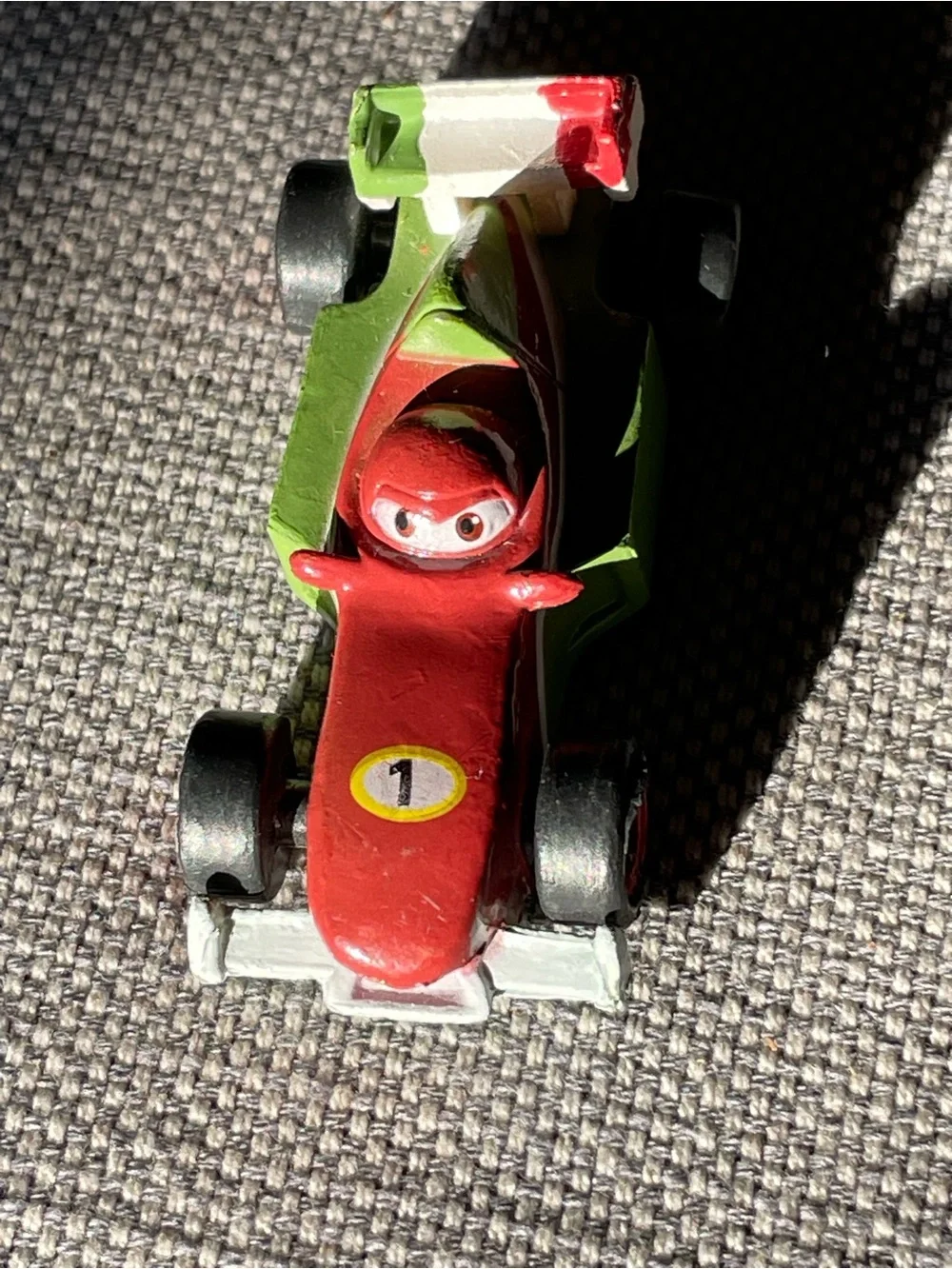 Disney Pixar cars 2 Francesco Bernoulli PVC toy figure